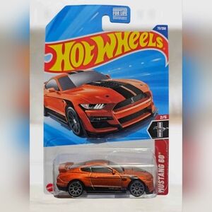 Orange Mustang GT Toy Car
